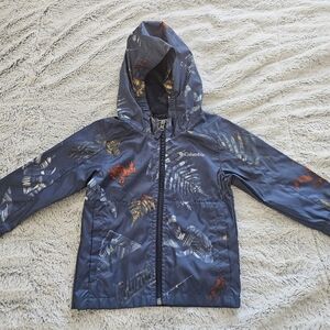 Columbia Kids Jacket - Blue with Multicolor Print